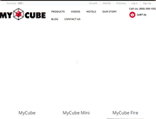 Tablet Screenshot of mycubesafe.com